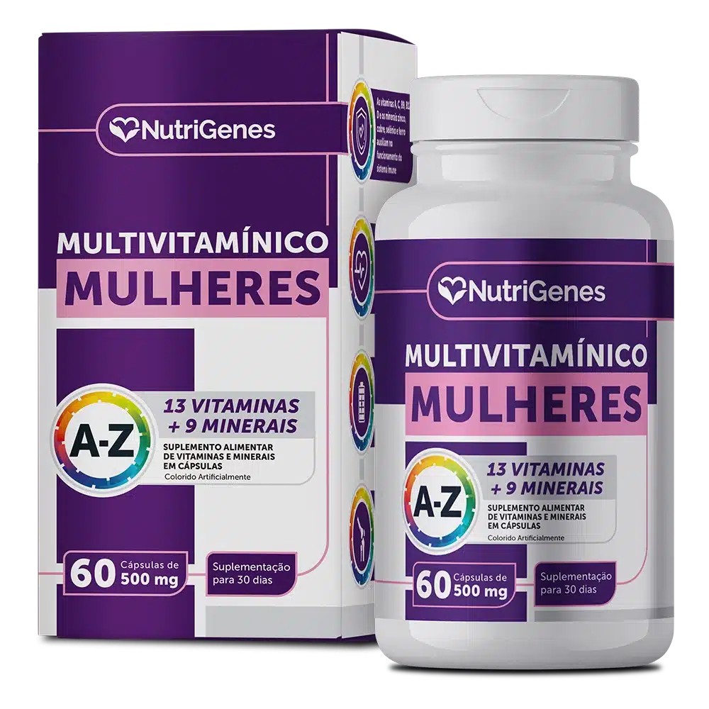 Multivitamínico Mulheres 60 Cápsulas