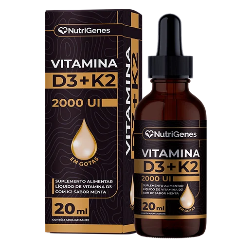 Vitamina D3 + K2 - 2000 UI