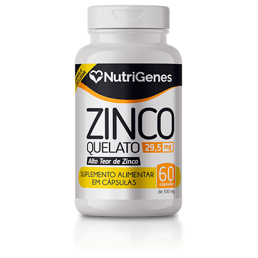 Zinco Quelato 60 Cápsulas